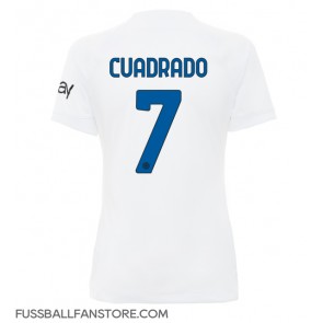 Inter Milan Juan Cuadrado #7 Replik Auswärtstrikot Damen 2023-24 Kurzarm